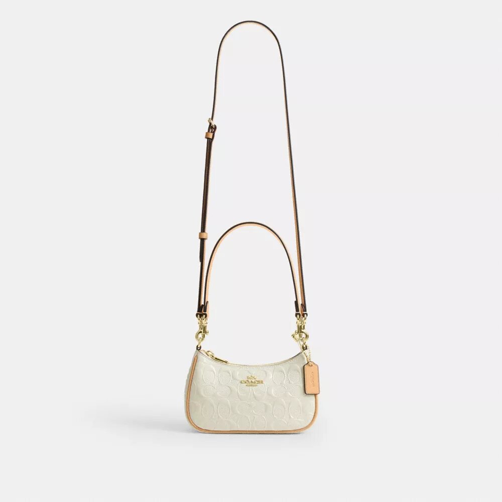 Teri Mini-crossbodyväska i signaturläder