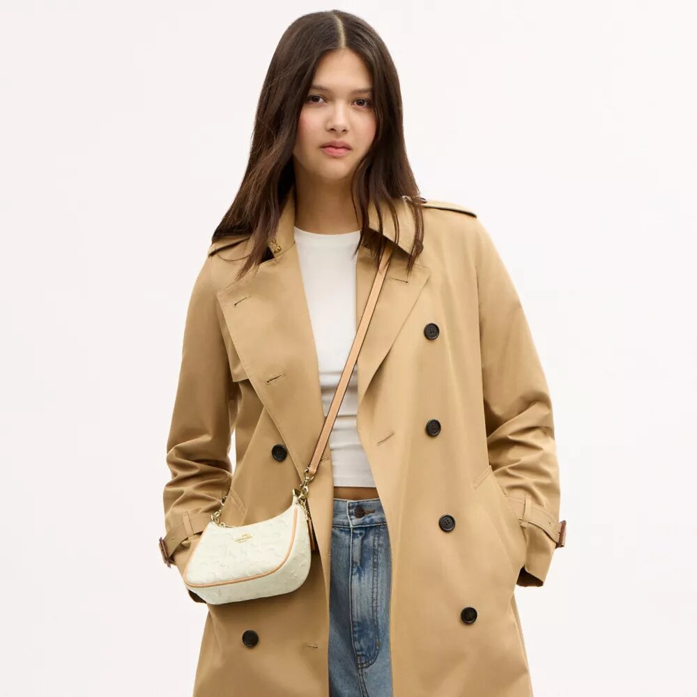 Teri Mini-crossbodyväska i signaturläder