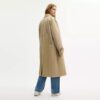 Trenchcoat av återanvänd bomull