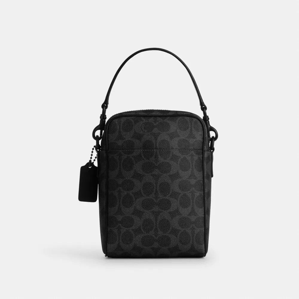 Tristan crossbody-väska 14 i Signature Canvas