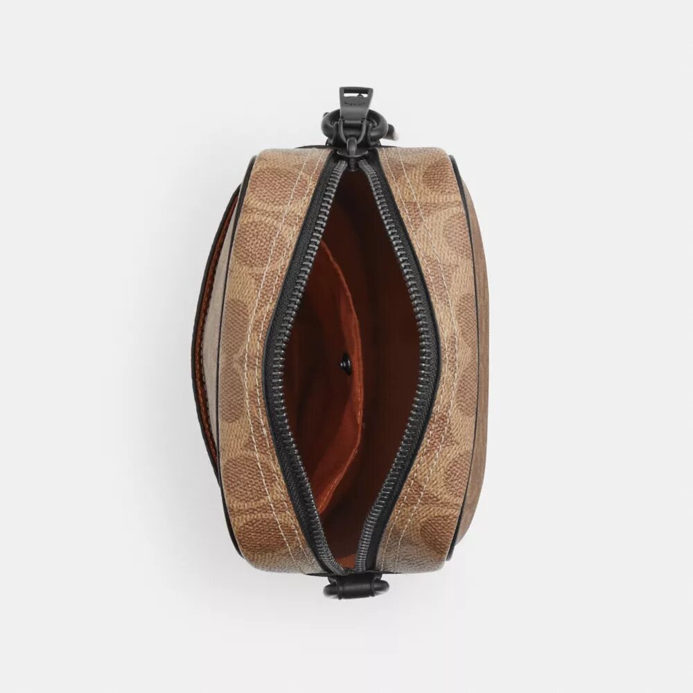 Tristan crossbody-väska 14 i Signature Canvas