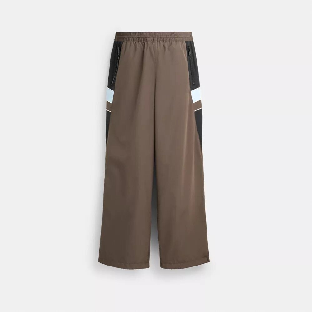 Träningsbyxor med raka ben i återvunnen polyester