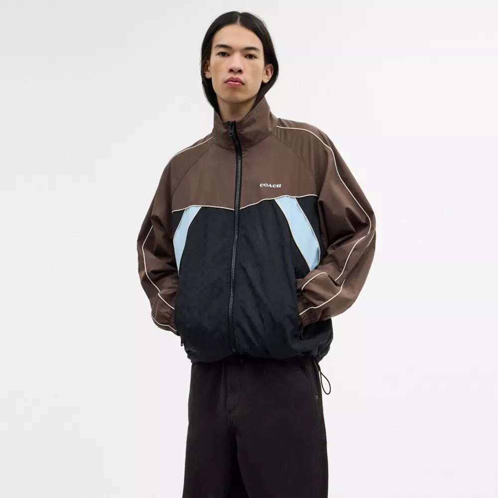 Träningsjacka i återvunnen polyester