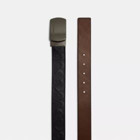 Vändbart bälte med spänne, 38 mm, kan klippas till önskad längd