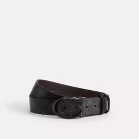 Vändbart skärp med vårt signaturspänne, 38 mm