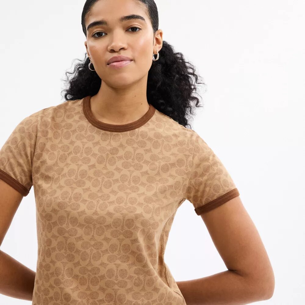 Vår signatur-T-shirt i ekologisk bomull