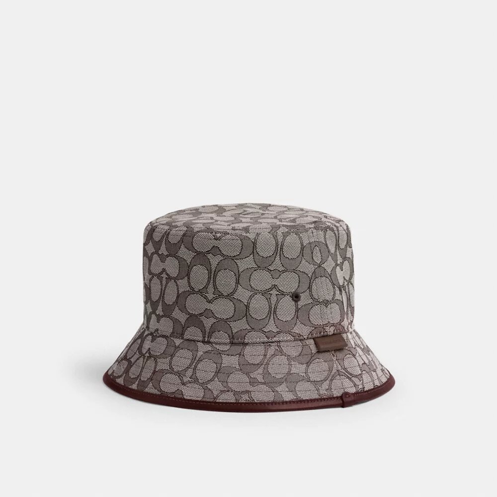 Vår signaturjacquard-buckethat