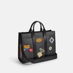 Wesley-shoppers i Signature Canvas med patchar